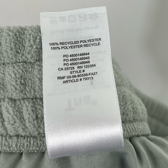 Tna Polar Jogger Sage Green Sz M - Picture 11 of 11